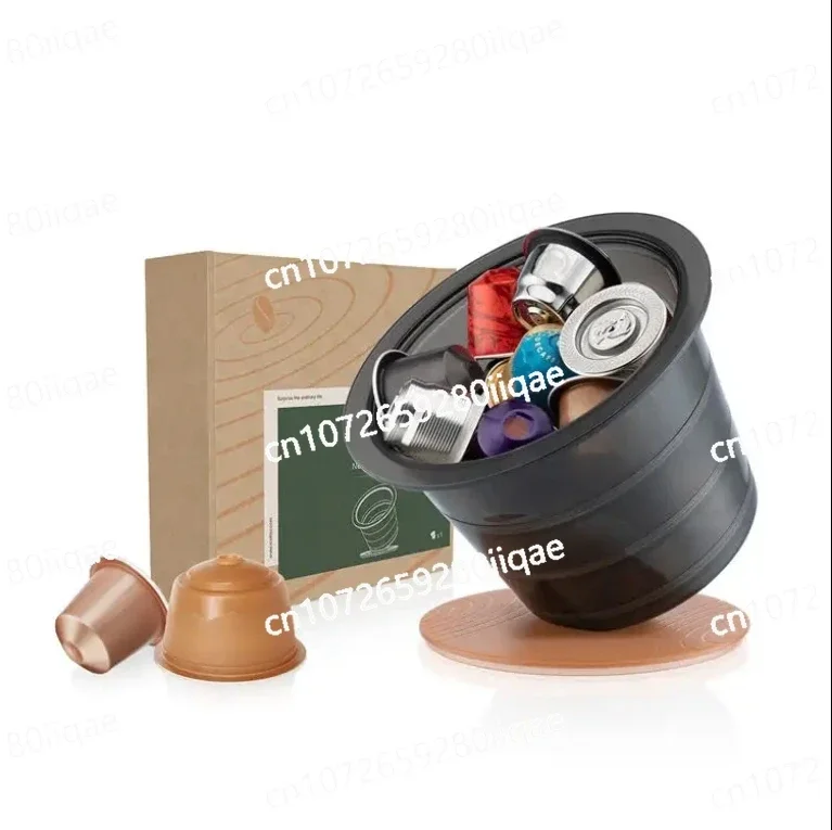 Plastic K-Cup Coffee Pod Holder Coffee Capsule Holder with Counter Office Travel RV Cover