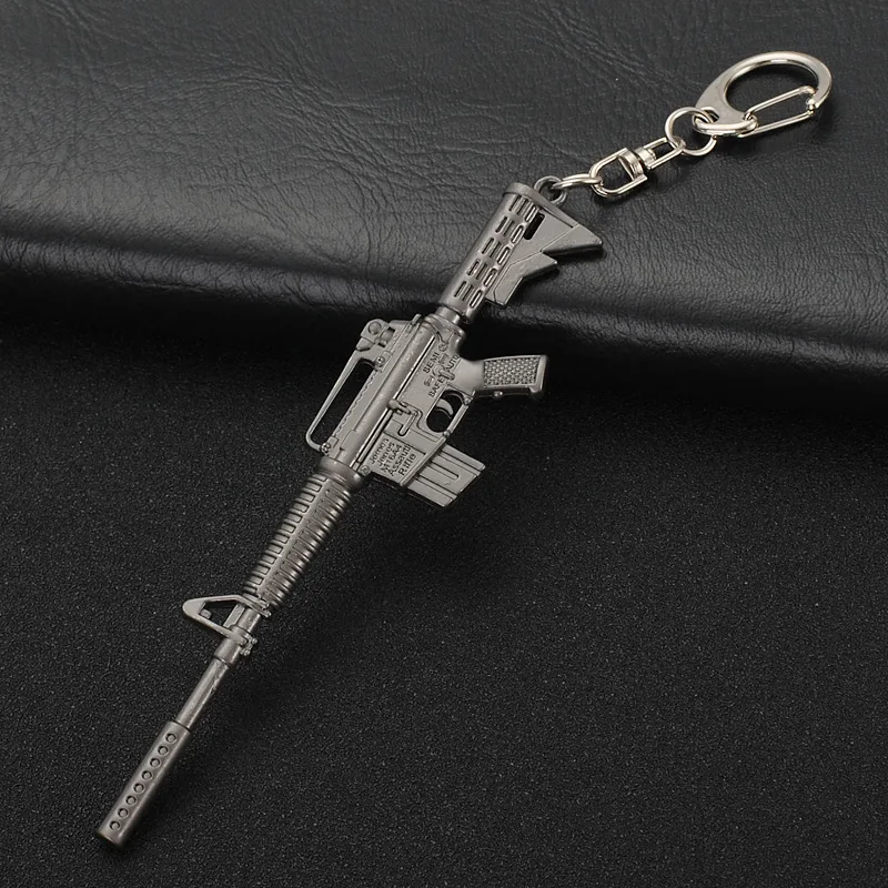 Spielzeugpistole Schlüsselanhänger Legierung Spielzeugpistole Modell Anhänger Auto Schlüsselanhänger Auto Schlüsselanhänger Herren Bestes Geschenk Veranstaltungen Schönes kleines Geschenk – Detail 14