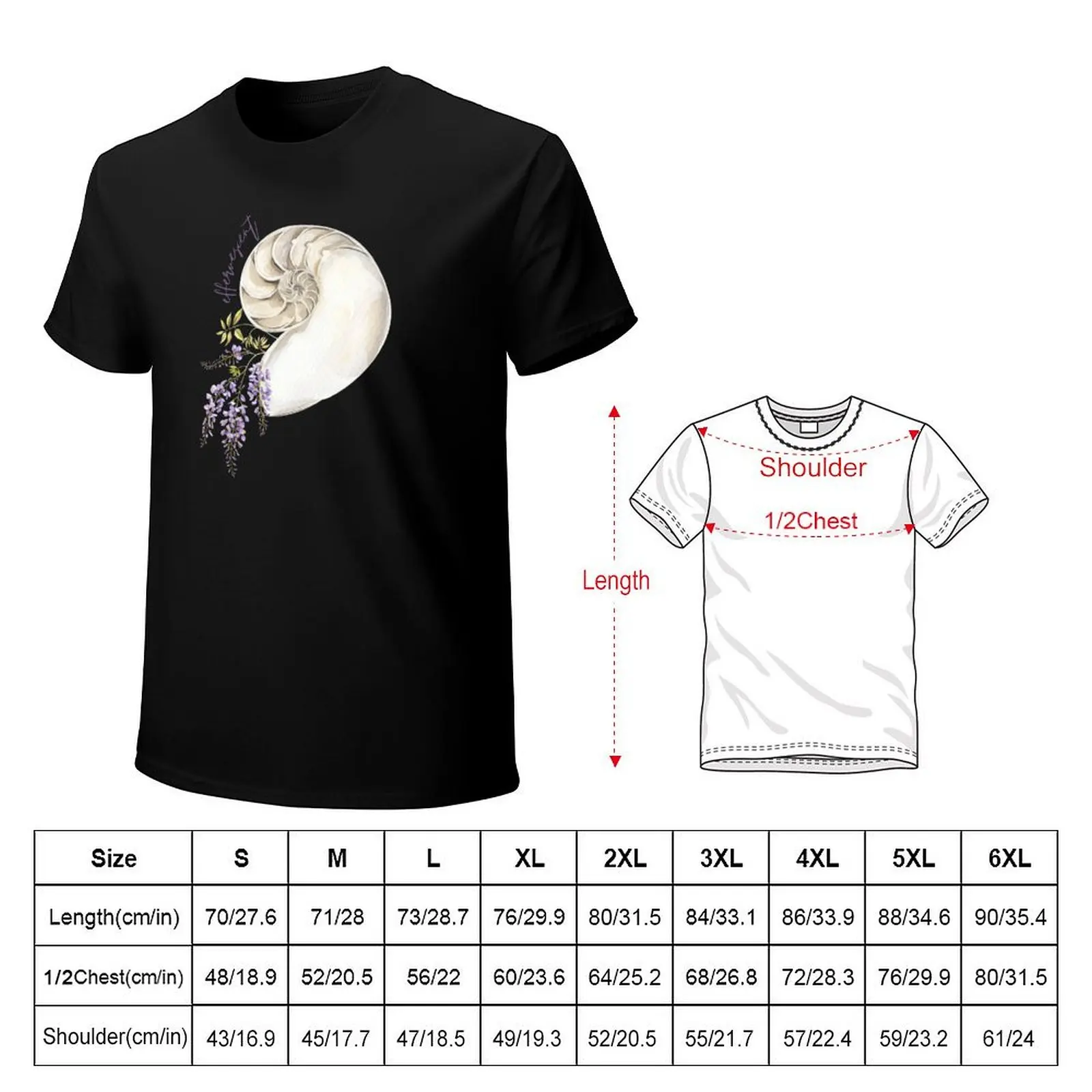 Effervescent Snail Shell - Twilight T-Shirt sweat vintage graphic tee shirt oversized t shirt graphic tees men