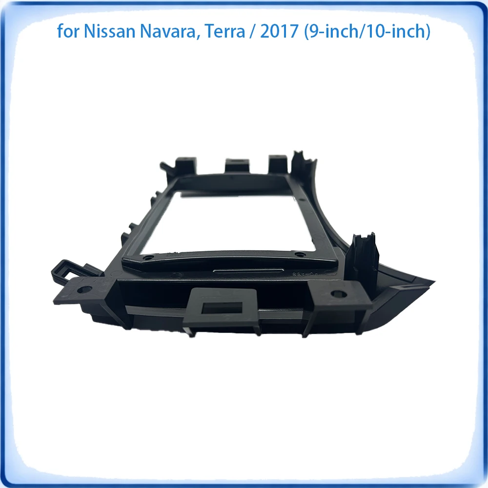 Car Radio Fascia Frame For Nissan Navara & Terra 2017 9&10 inch With Canbus Decoder & Wiring Harness Car Accessories Plug & Play view 6
