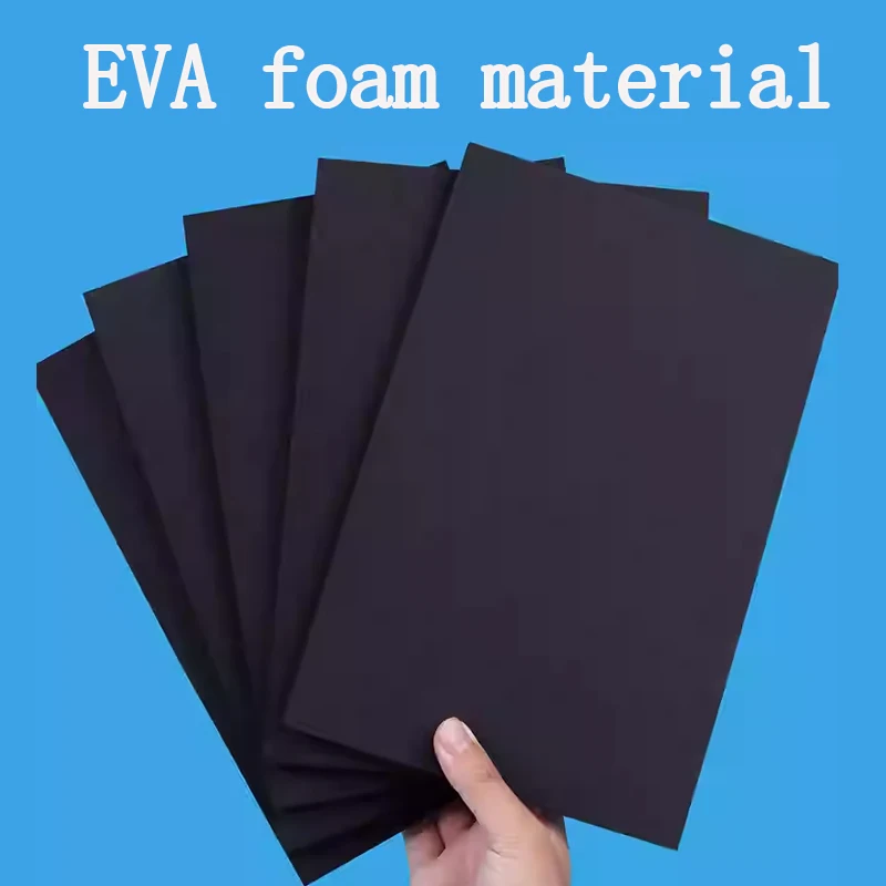 Panneau de doublure en éponge noir et blanc haute densité, feuille de mousse EVA, panneau de mousse Anti-Collision, antichoc et insulation acoustique