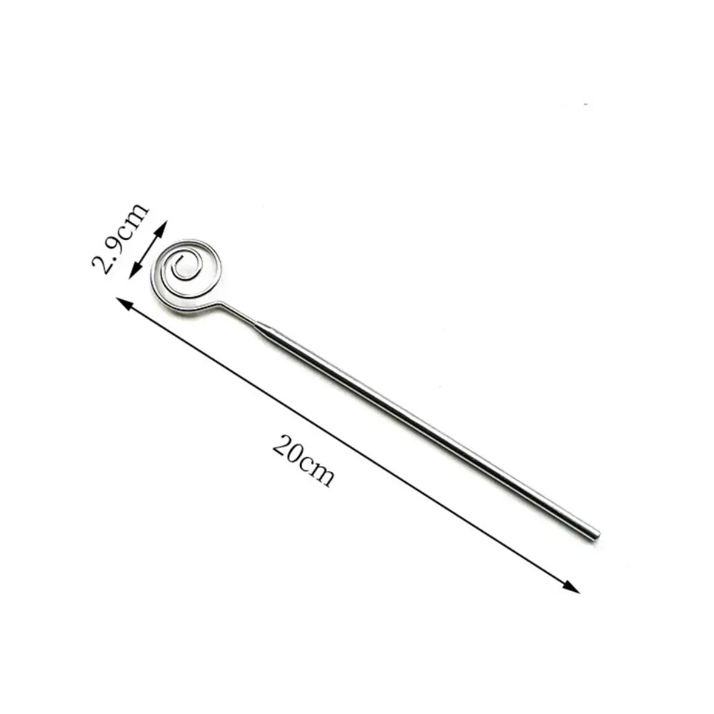 

Stainless Steel Chocolate Dipping Fork Irregular Shaped Silver Cheese Fondue Fork Rustproof Long Handle Chocolate Dipping Tool