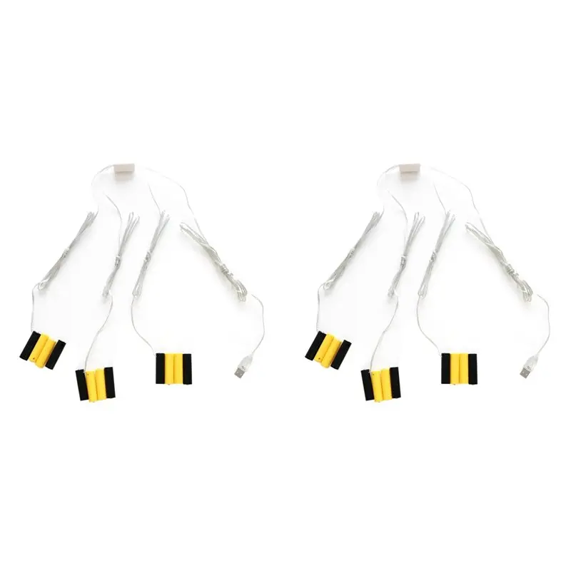 【CYBER MONDAY】2 Set AAA Virtual Eliminators USB Powered Battery Eliminators For Christmas Tree Lights Decoration Replacement 3-1