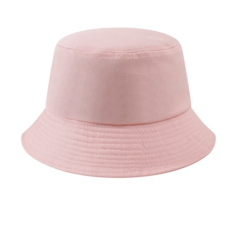 Custom LOGO Ontwerp Emmer Hoed Rand Kpop Panama Bob Emmer Gorros Vrouwen Mannen Geborduurde Print Logo Zomer Casual Vissers Cap