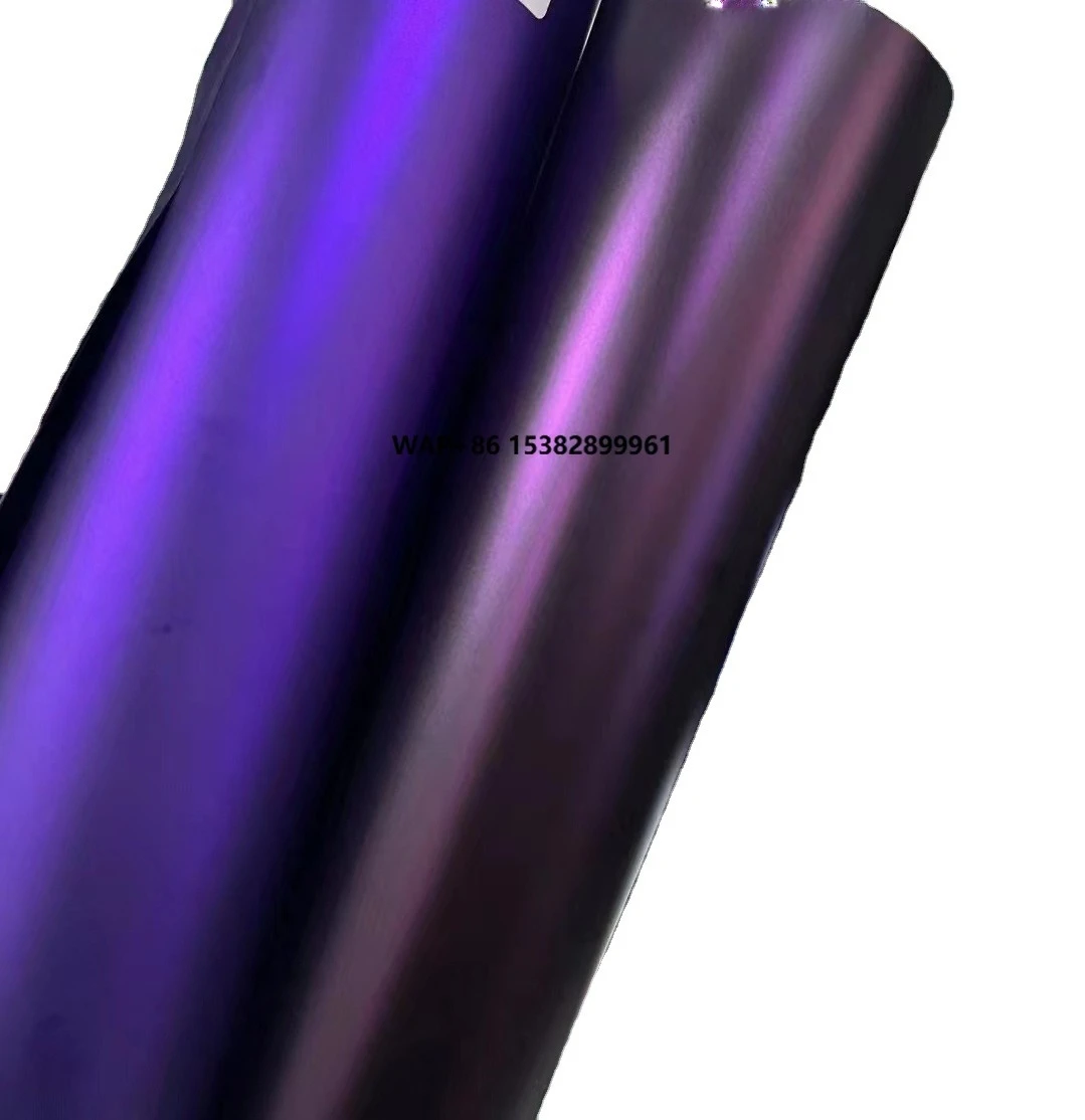 ماتي الأرجواني سيارة التفاف مقاوم للماء الفينيل فيلم الجملة ملصق التفاف احباط سيارة التفاف الفينيل