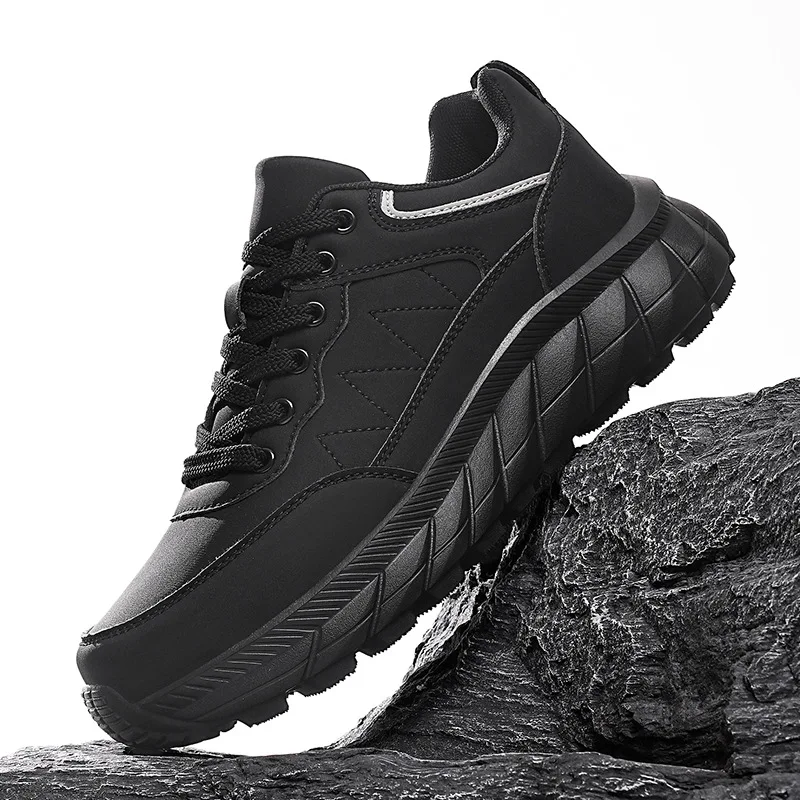 

Autumn Men Sneakers Thick Soled Casual Shoes Men Cushioning Sports Shoes Outdoor Waterproof Walking Shoes Plus Size 48