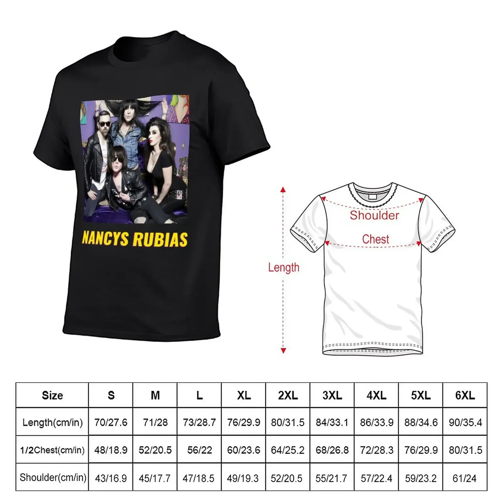 Nancys Blondes T-Shirt hippie clothes blanks t shirt men Anime Graphic T-shirts for Men Clothing Women Tees