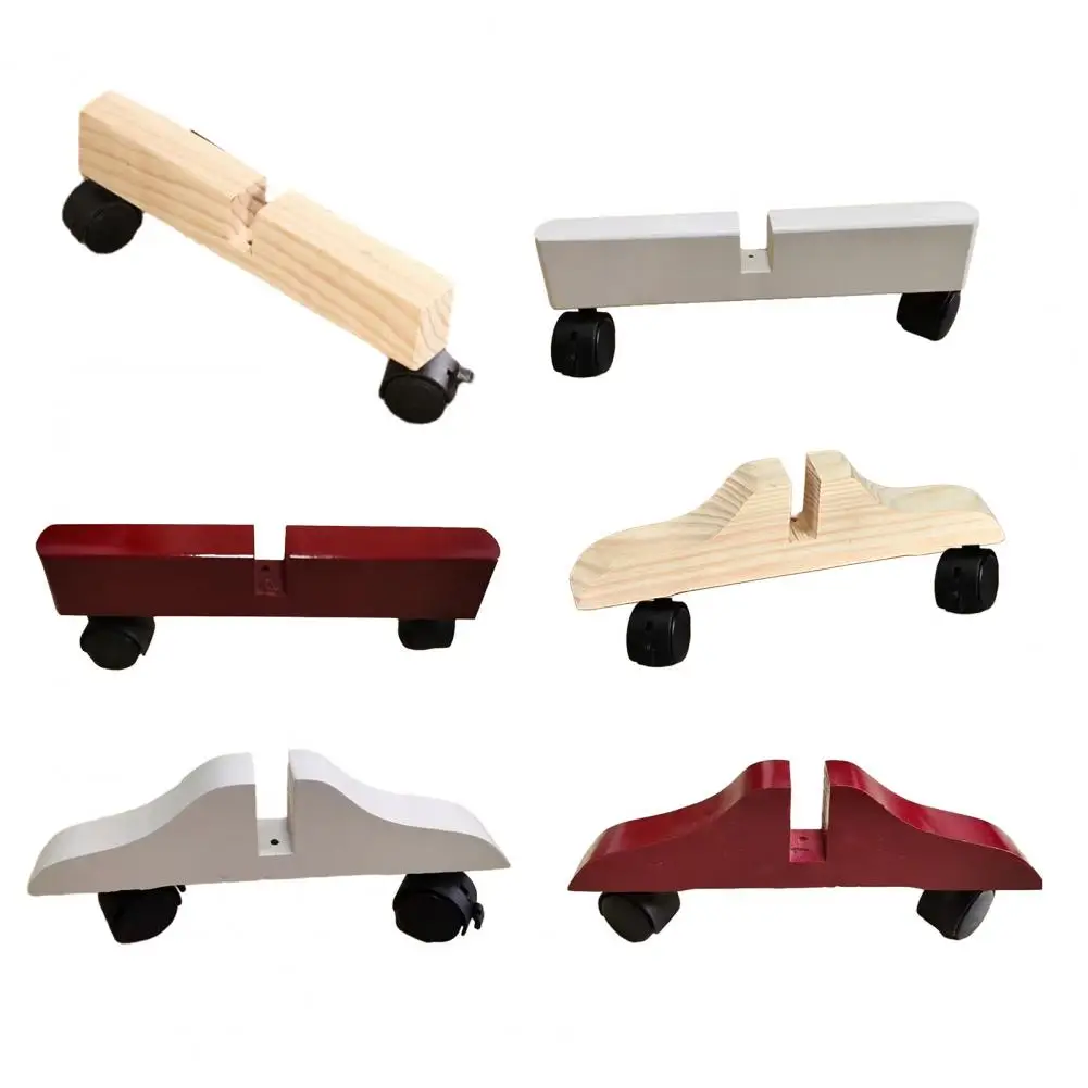 

Room Partition Base with Wheels Easy Move Wood Privacy Screen Panel Support Feet Room Layout Partition Holder