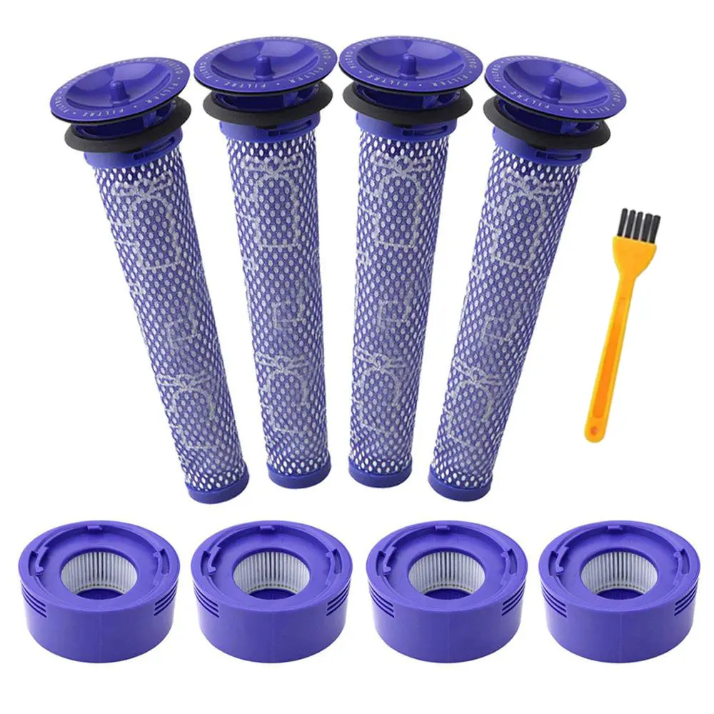 Filtry wstępne HEPA Post-filtry zamienniki kompatybilne z odkurzacze bezprzewodowymi Dyson V8 i V7