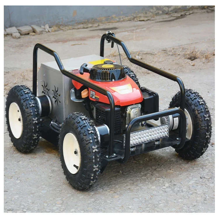 #For Wendy Rasenmäher Traktor Benzin Rasenmäher, tragbare Mini-Fernbedienung Rasenmäher, Roboter elektrischen Rasenmäher&