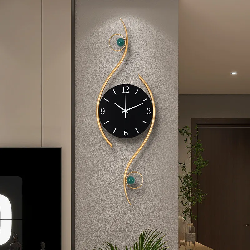 

Bedrooms Digital Clock Wall Living Room Luxury Modern Design Creative Fashion Wall Watch Restaurant Reloj De Pared Wall Decor