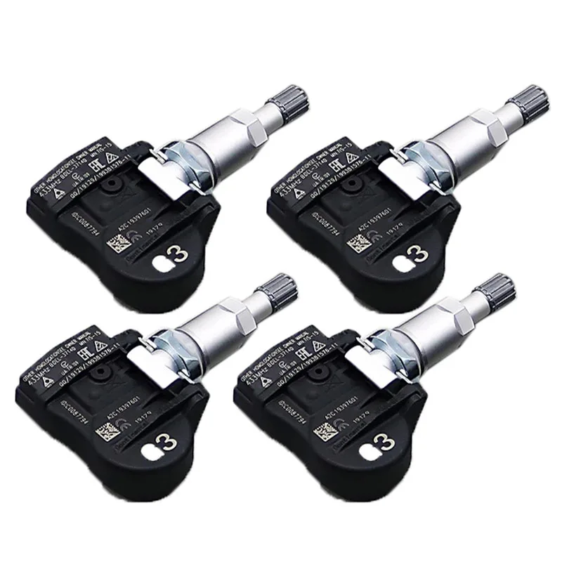 

4 шт. TPMS для-30 3 (BP) B-hatxev 2019-2024 датчик давления в шинах фонарь 433 МГц