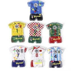 24 Pcs Football Themed Pinball Maze Fingertip Toys Soccer Team Game Maze Kids Birthday Party Favors Goodies Fillers Pinata Gifts