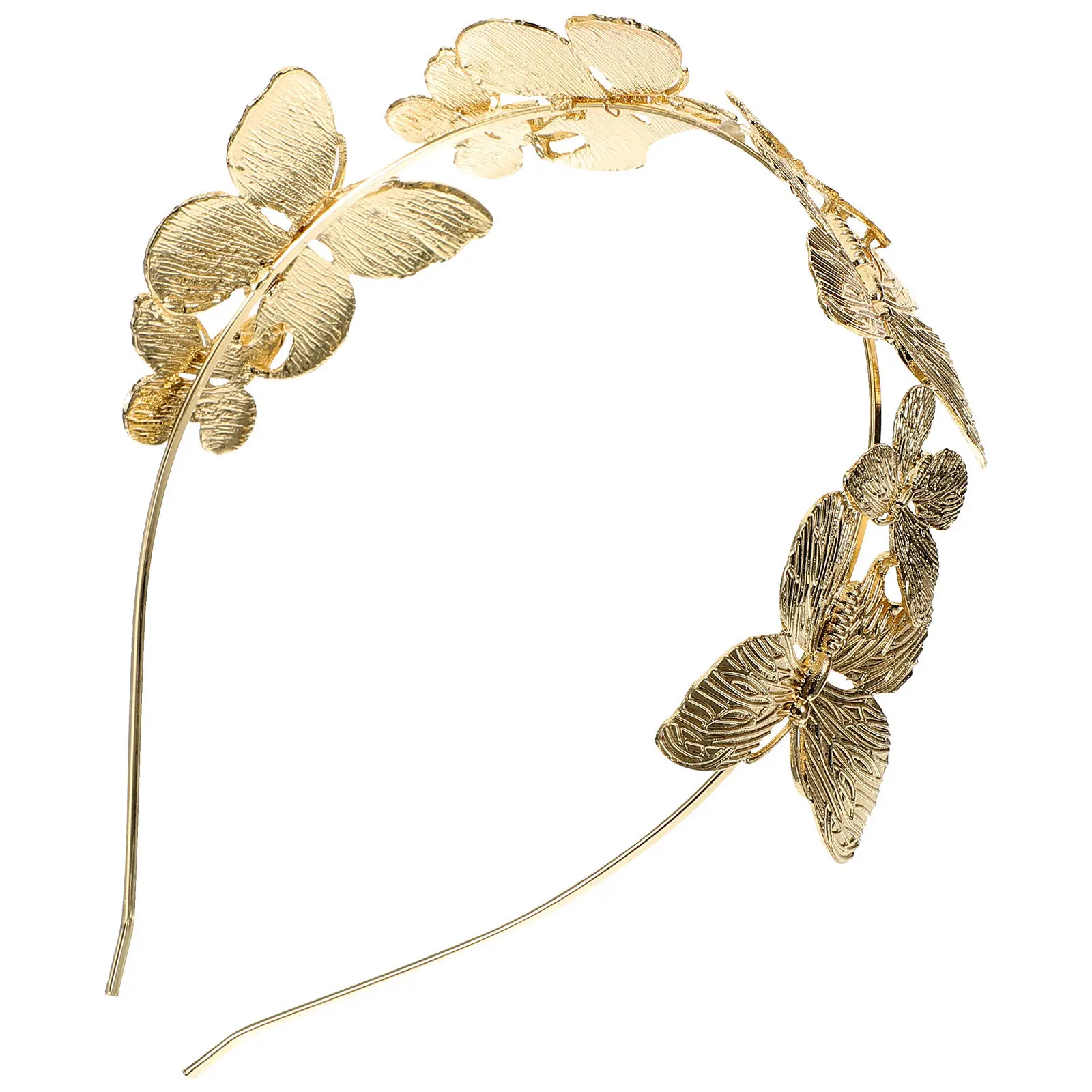 

Metal Butterfly Headband Elegant Korean Style Fashion Hair Accessories Party Wedding Bridal Headpiece for Women Girls