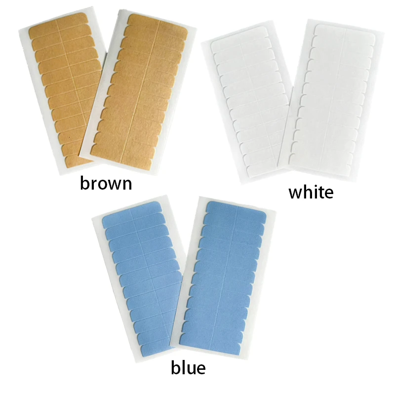 Haarsystem-Klebeband, unsichtbarer Perückenkleber, Klebematerialien, doppelseitiges Klebeband für Lace-Front-Toupet, 5/10 Blatt Haarverlängerungsband – Detail 1