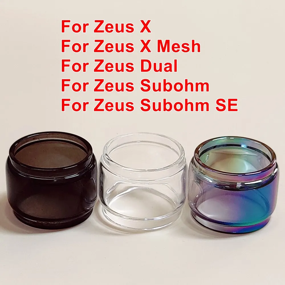 

10/5/3/2 шт. Hong Glass для GEEK Zeus X Glass/ Dual /Subohm /SE/Mesh RTA/танк, Сменное прямое пузырьковое стекло