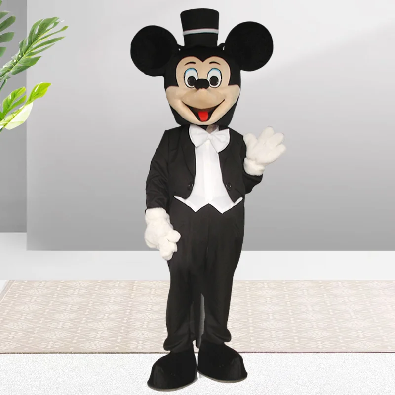 Mickey Minnie Mouse mascottekostuum volwassenen klassieke anime stripfiguren reclame-evenement feest kerstkostuum kindercadeaus