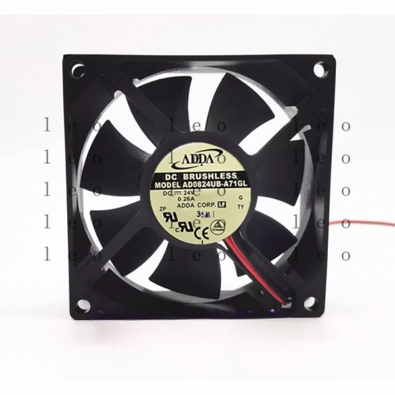 

CC for ADDA AD0824UB-A71GL 8025 DC24V 0.26A 8CM 2-Wire Inverter Cooling Fan
