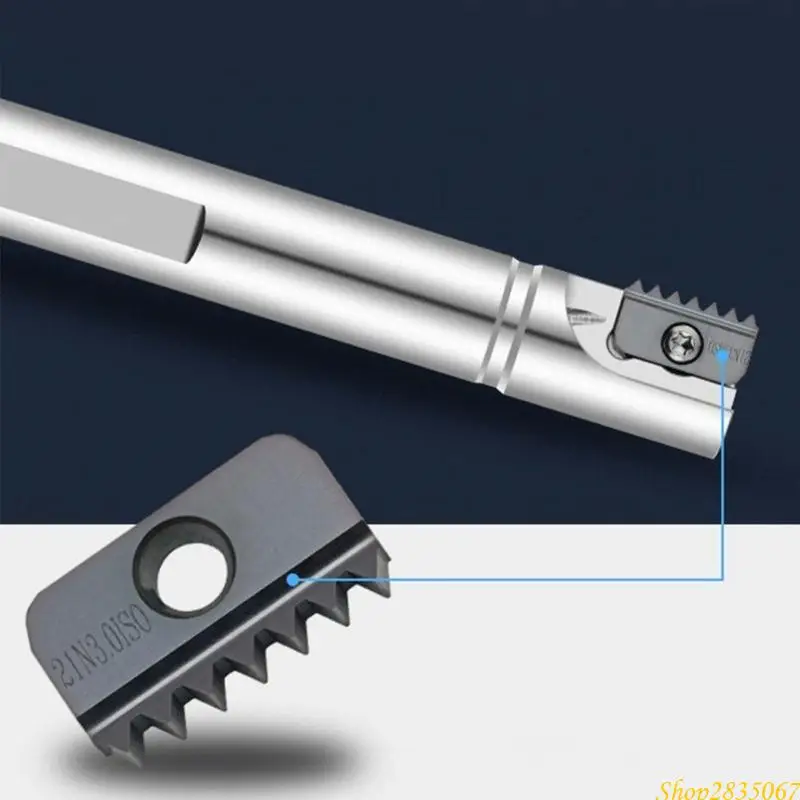 

Production Line Ready Thread Milling Arbor Enables Quick Blade Change Operation 831F