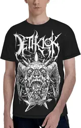 メンズDethklok Tシャツ、ファッションTシャツ、ラウンドネック、半袖トップス、夏