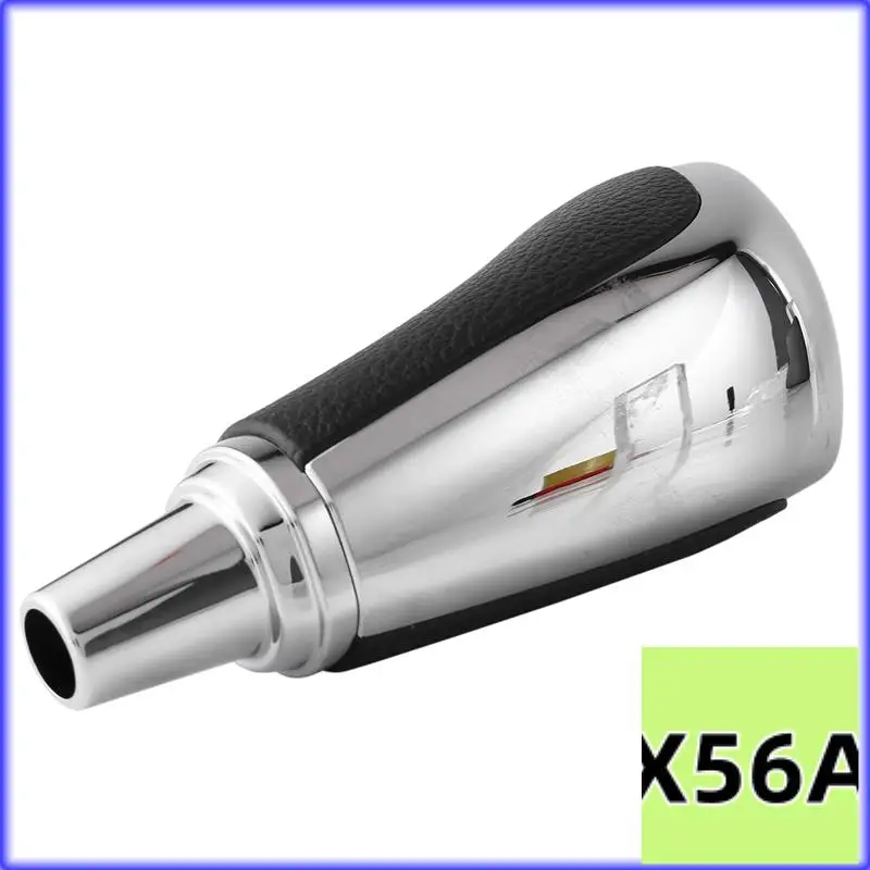 

QB-Automatic Transmission Gear Shift Knob For Mazda 6 3 5 8 CX-7 2003-2015 Chrome Gear Head Lever PU Cover