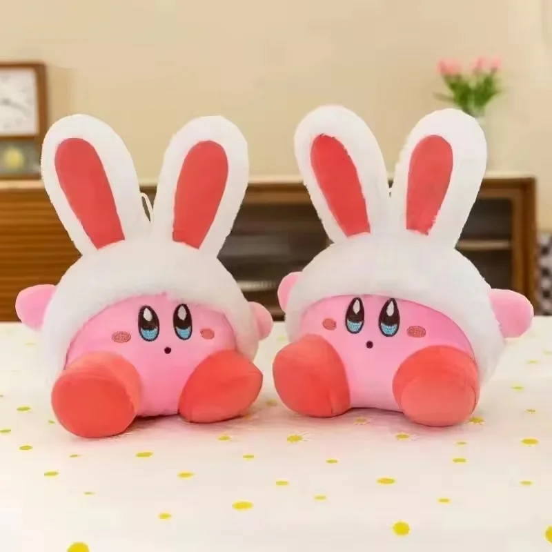20 سنتيمتر-30 سنتيمتر أرنب الأذن كيربي أفخم ألعاب من القطيفة عناق وسادة الاستيلاء على آلة دمية غرفة الديكور لعب الأطفال الفتاة هدية عيد