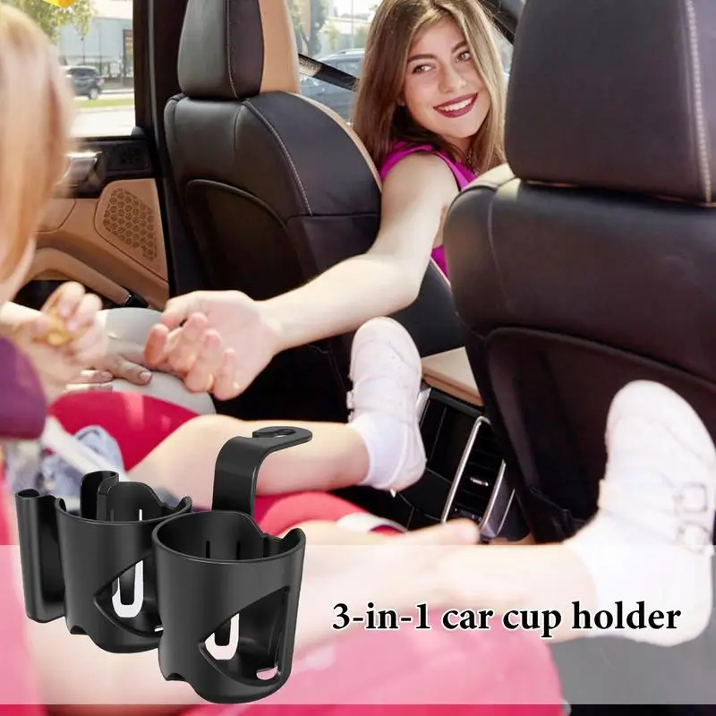 

Backseat Cup Holder For Car Car Headrest Cup Holder Automotive Bottle Organizer Easy To Clean For Beverage Coffee Snack Cell
