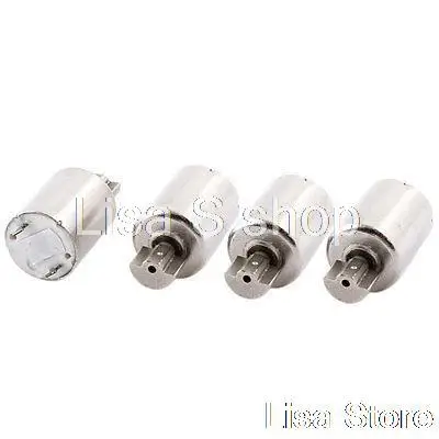 

4 Pcs DC3.7V 1000RPM 10mmx13mm Micro Coreless Vibrating Motor for DIY Toys