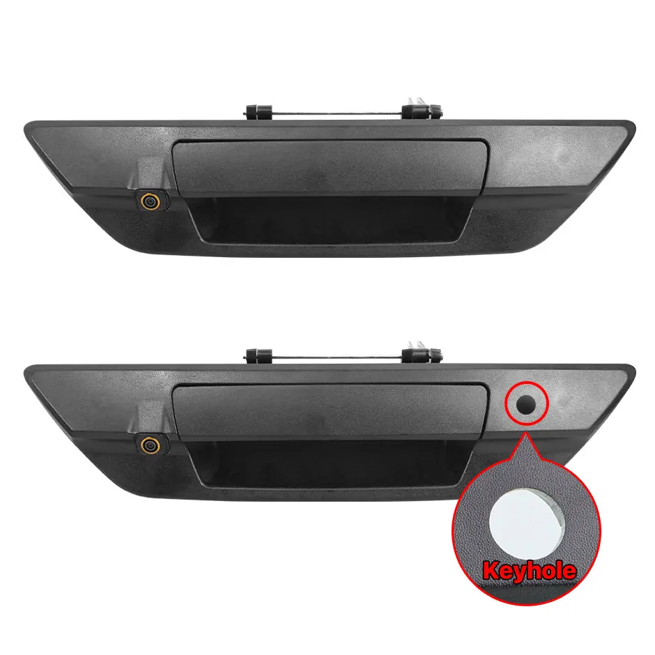 

GreenYi HD AHD1080P Replacement Tailgate Door Handle Key-Hole Rear View Pickup Truck for Hilux revo 2015-2021