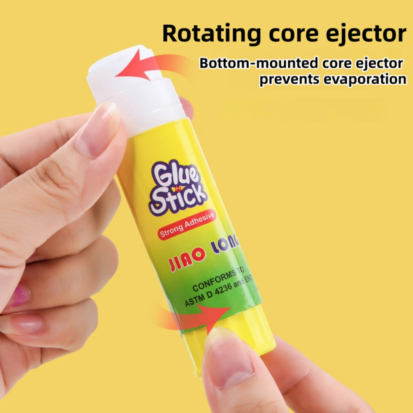 23 جرام الصلبة عصا لصق عالية اللزوجة عصي غراء للطلاب الحرف طالب اللوازم المكتبية الحرفية الغراء PVA عصي غراء