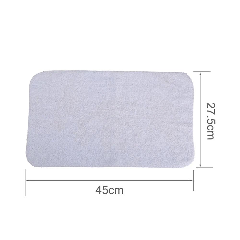 3Pcs For Karcher Steam Cleaner Cotton Mop Cloth Pads Covers CTK10 CTK20 SC4 SC5 For Home Kitchen Household Supplies