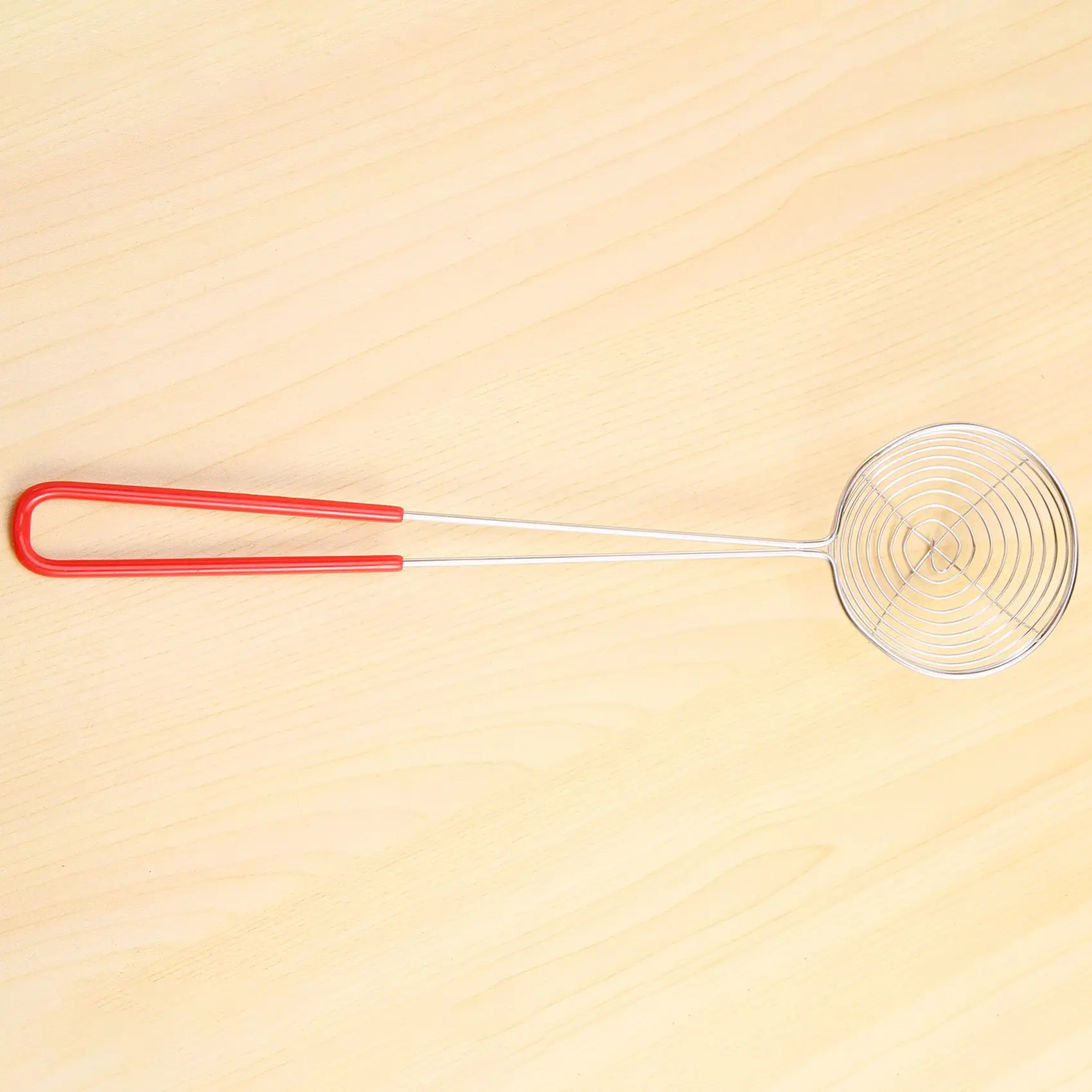 AY03-8 ชิ้นสแตนเลสสตีลแมงมุมกรองช้อนลวดขนาดเล็ก Skimmer Colander สําหรับหม้อร้อน,Tortellini และลูกชิ้น