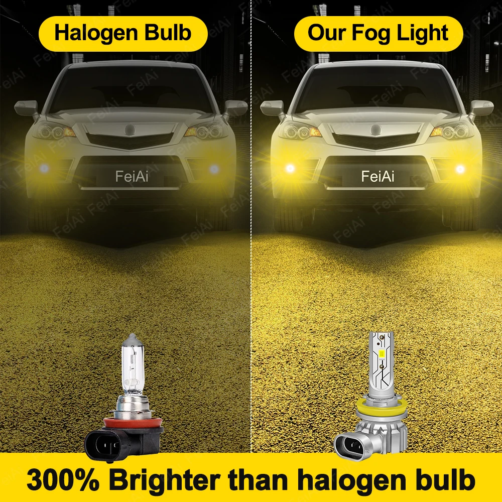 Luces antiniebla delanteras LED para Acura RDX 2007 2008 2009 2010 2011 2012 2013 2014 2015 2016 2017 2018 bombilla de luz antiniebla LED de doble Color