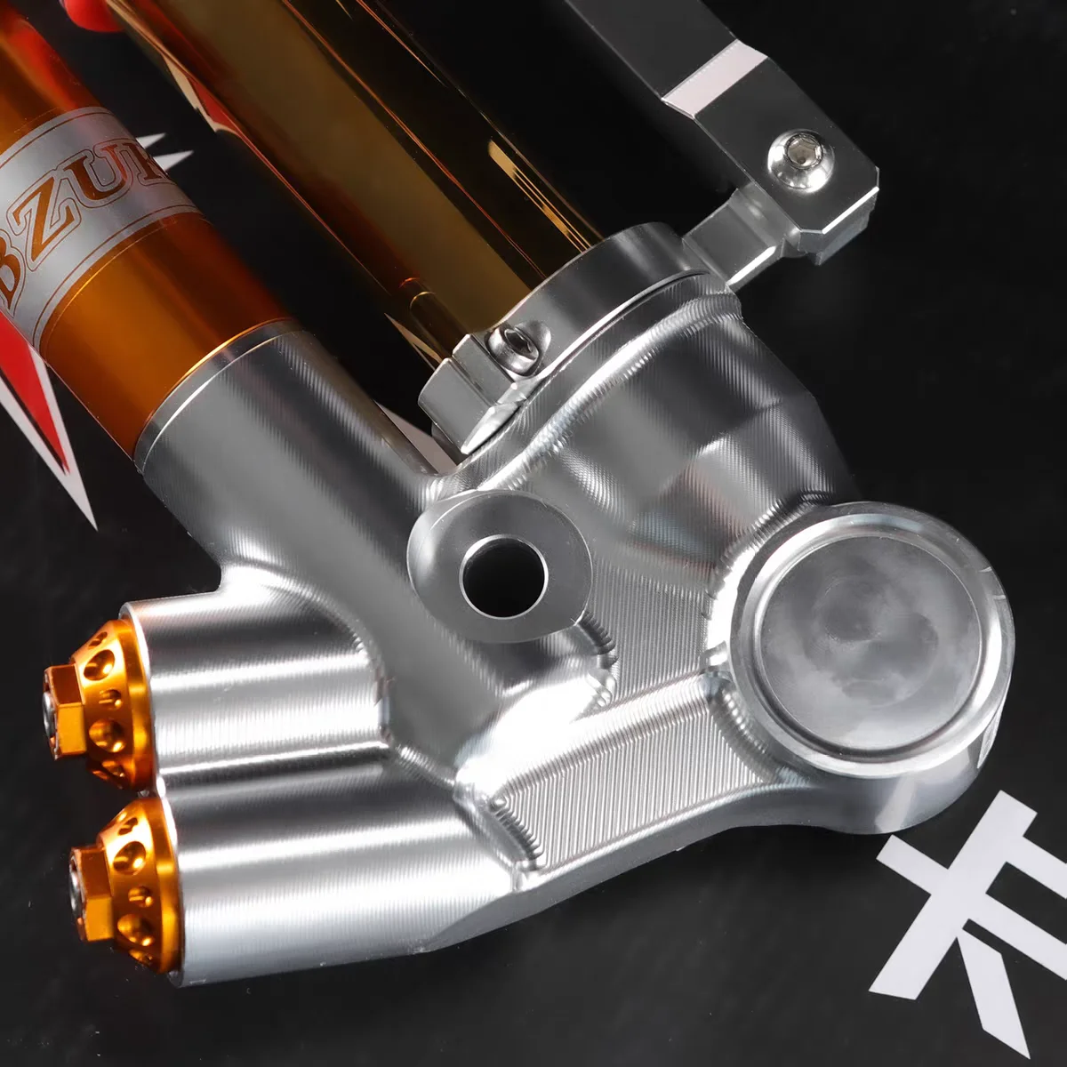 X6 Inverted Front Shock Absorber for Pedal Motorcycles Adjustable Damping 46 Cores Motorcycles Front Shock Absorber