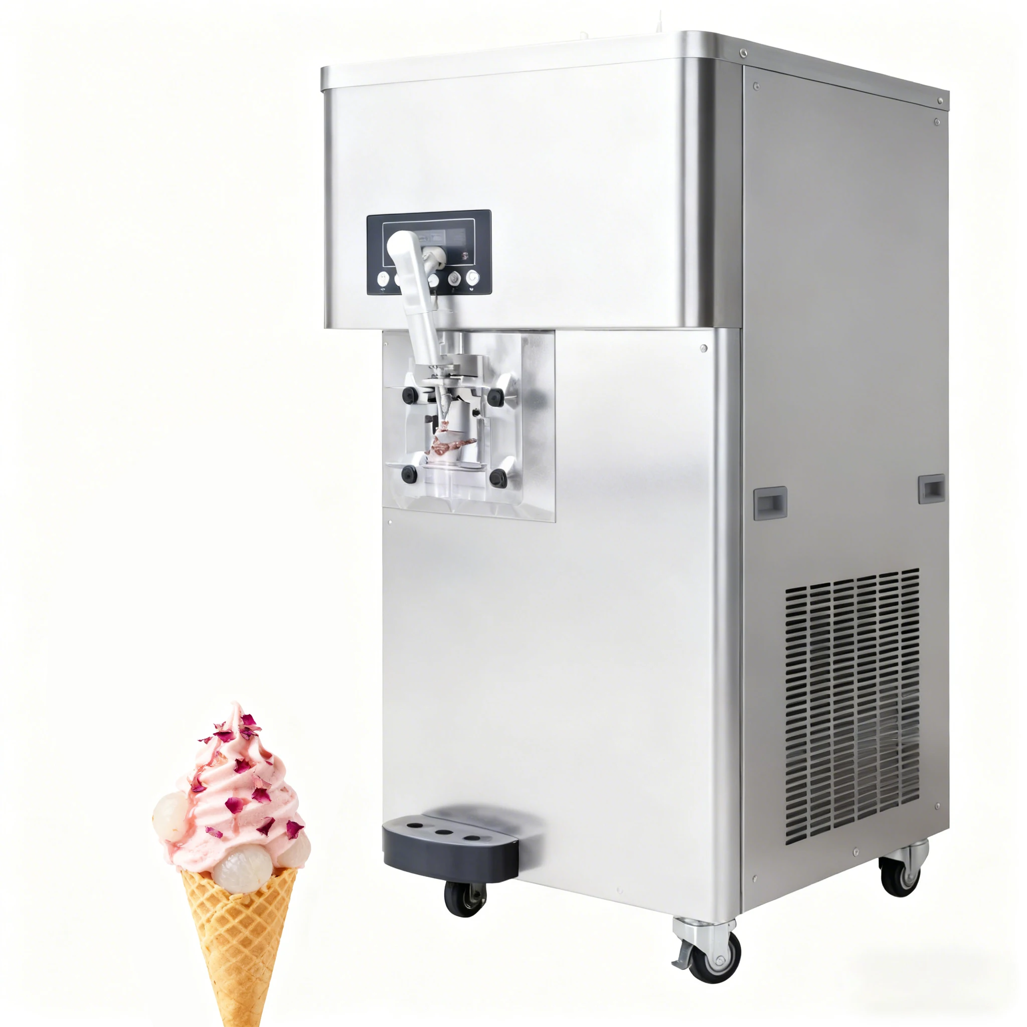 Commercial Ice Cream Machine For Factory Table Ice Cream Machine Compact Size Quiet For Restaurant Hot Sale Professional Price