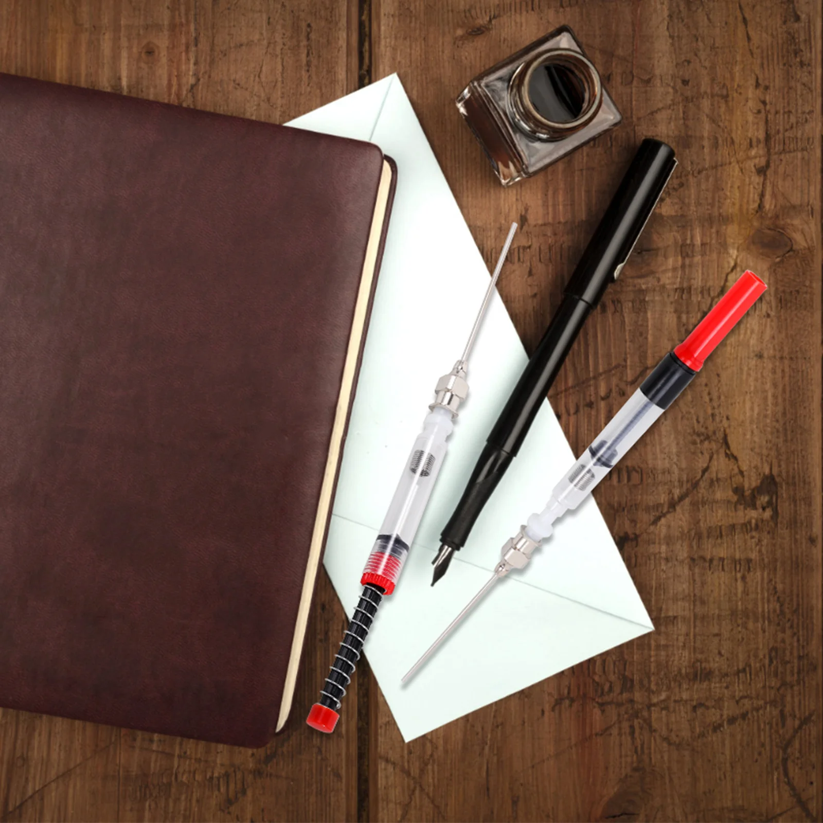 6pcs Fountain Converters Refillable Absorber For Bottle Quick Refill Student Gift Ink Pen Ink Absorber Pen Accessories