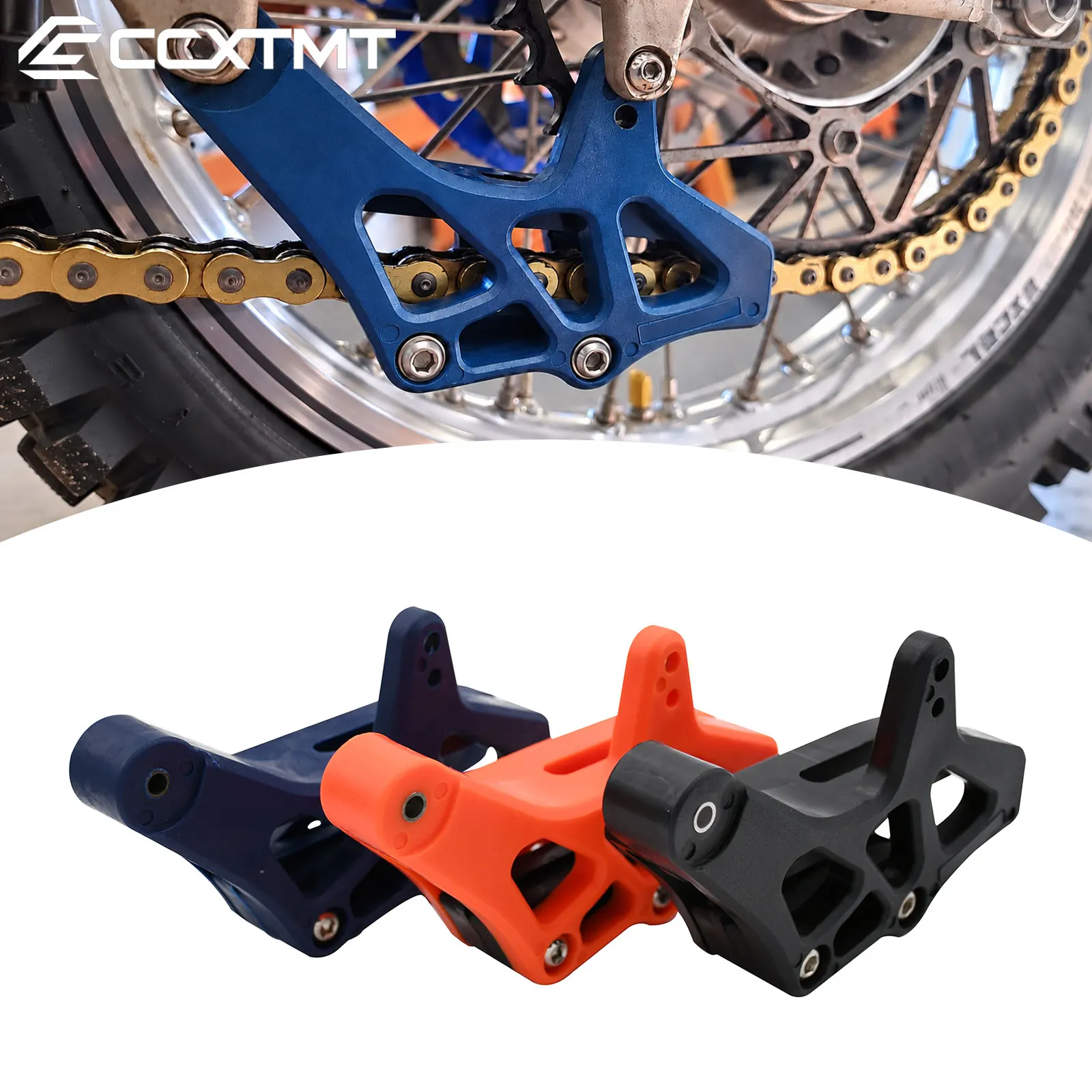 Plastic Chain Guide Guard Protector For Husqvarna TX FC TC TE FE FS FX 125 150 250 300 350 400 450 501 2014-2017 2018 2019 2020