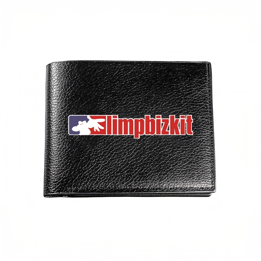 Limp Bizkit Logo Men's Wallet Card Holder Casual Business Fashion Print Design