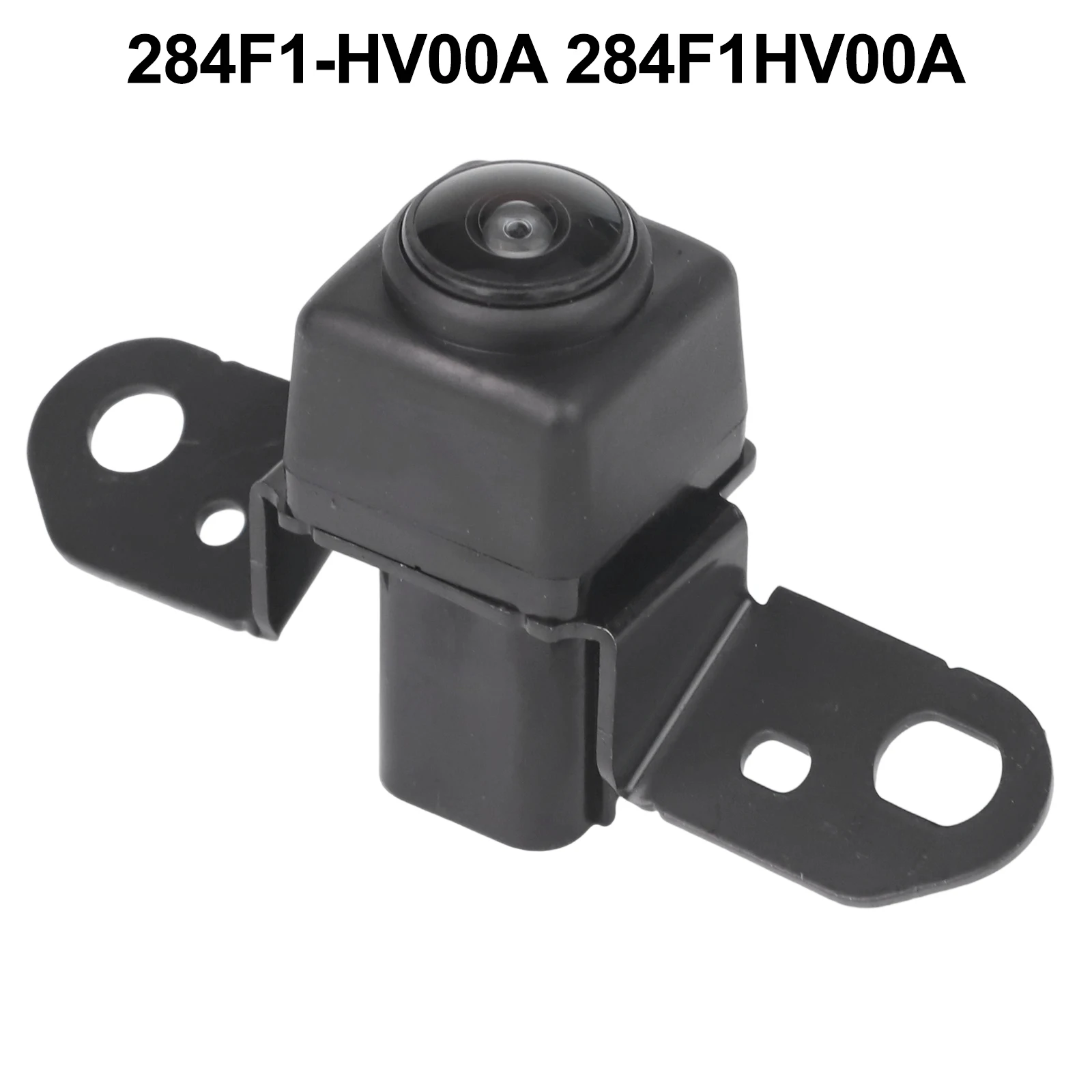 Car Parking Assistance 12V Black Front View Camera Parking Assist Camera Wear-resistant Feature Quick Installation Process