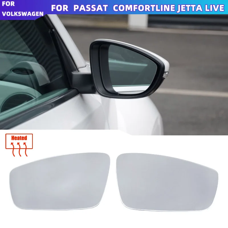Für VW Jetta Mk6 2011-2018 Passat B7 2012-2015 Käfer 2012-2016 Links Rechts Tür Seite Flügel spiegel Glas