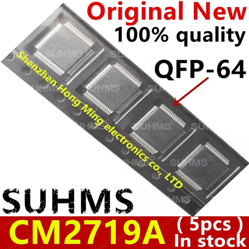 QFP-64 CM2719A ใหม่100% ชิ้น (5ชิ้น)