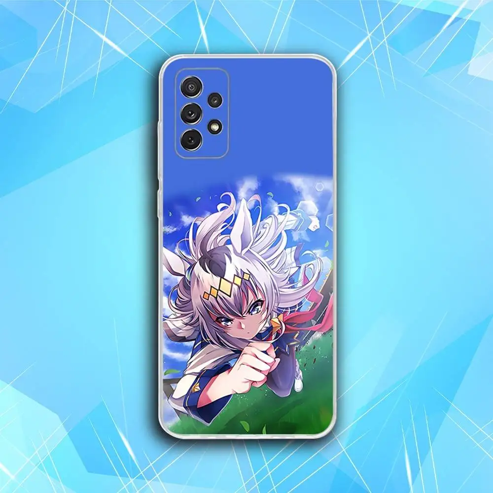 حافظة هاتف جميلة ديربي أوما موسومي لهاتف سامسونج S30,23,21,22,20، FE lite، S10،9،8،7 PIus Note20 Ultra شفافة #2