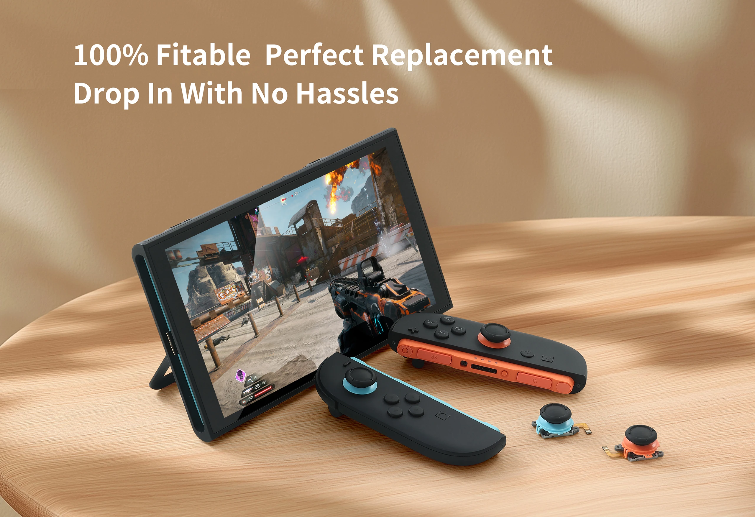 GuliKit TMR Joystick für JoyCon 2 Ohne Drifting-Effekt für Nintendo Switch 2 2025 Modell Spielkonsole Reparatur Ersatz