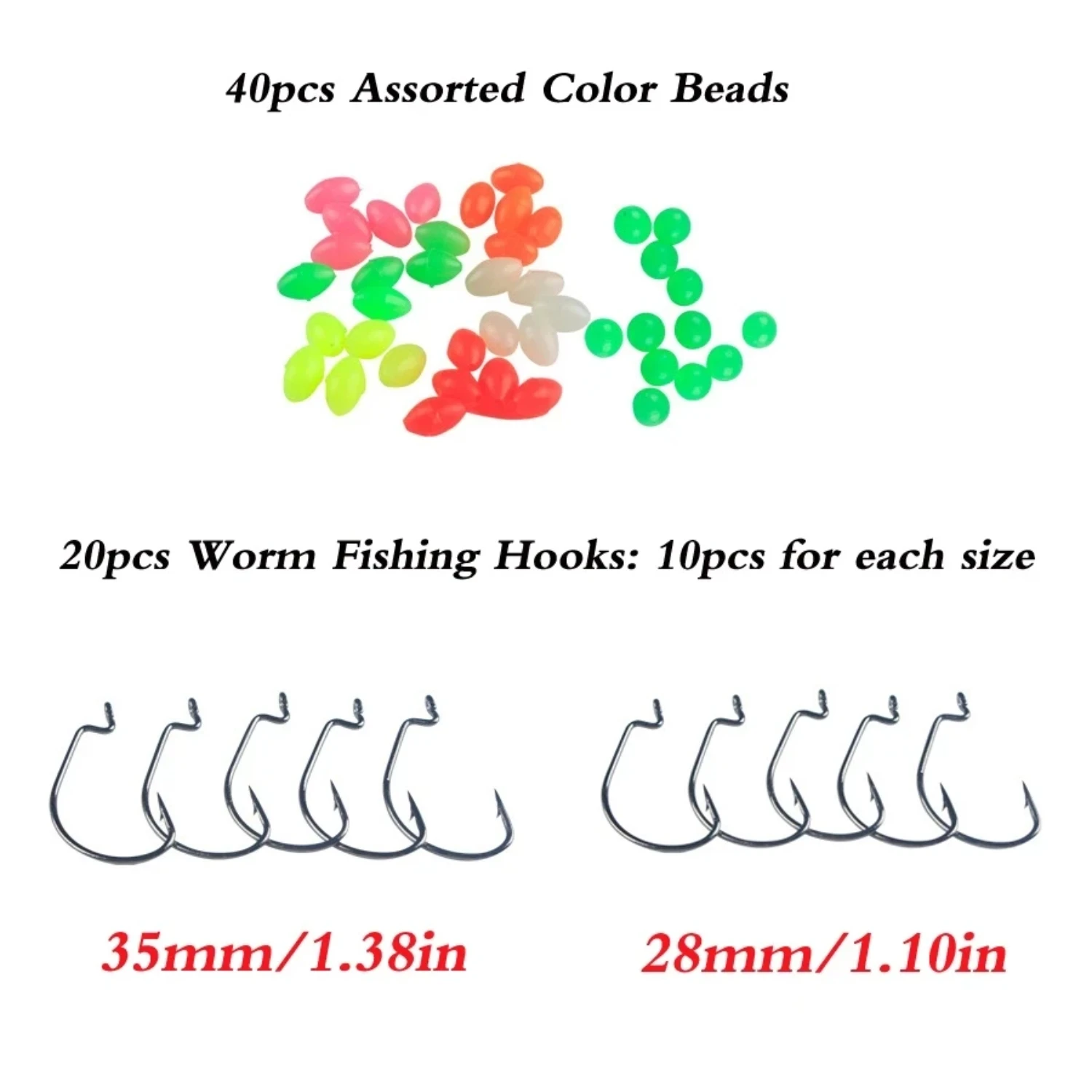 مجموعة ملحقات الصيد بما في ذلك أوزان حوض الصيد الكرنك والمحامل ودوارات الصيد والألواح وصندوق معدات الصيد #4