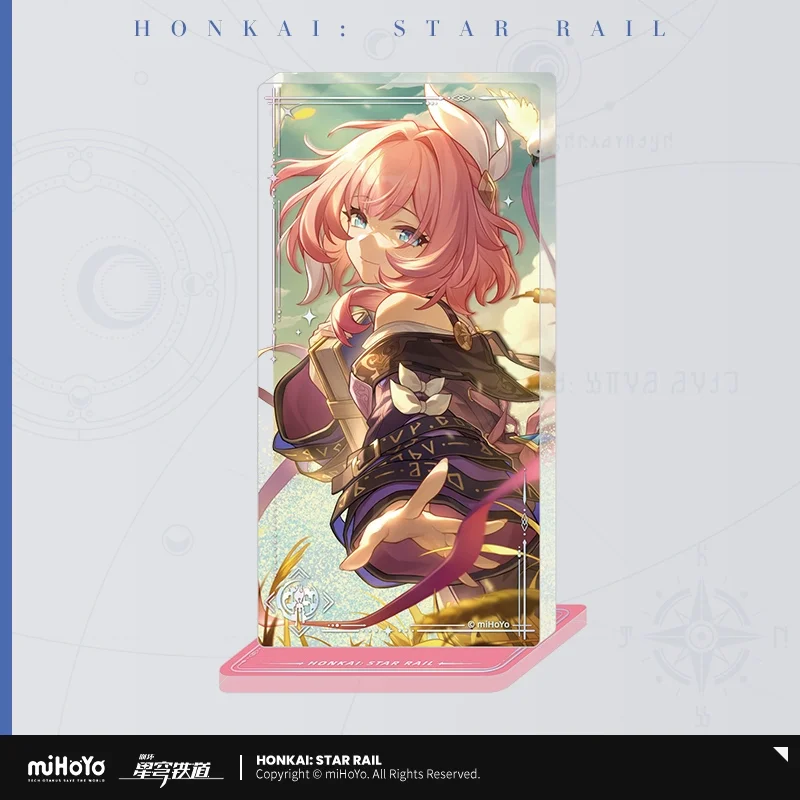 Sunsyea Honkai Star Rail الرسمية Merch miHoYo الأصلية أصيلة سلسلة مخروط الضوء الاكريليك الرمال المتحركة زخرفة Phainon Mydei