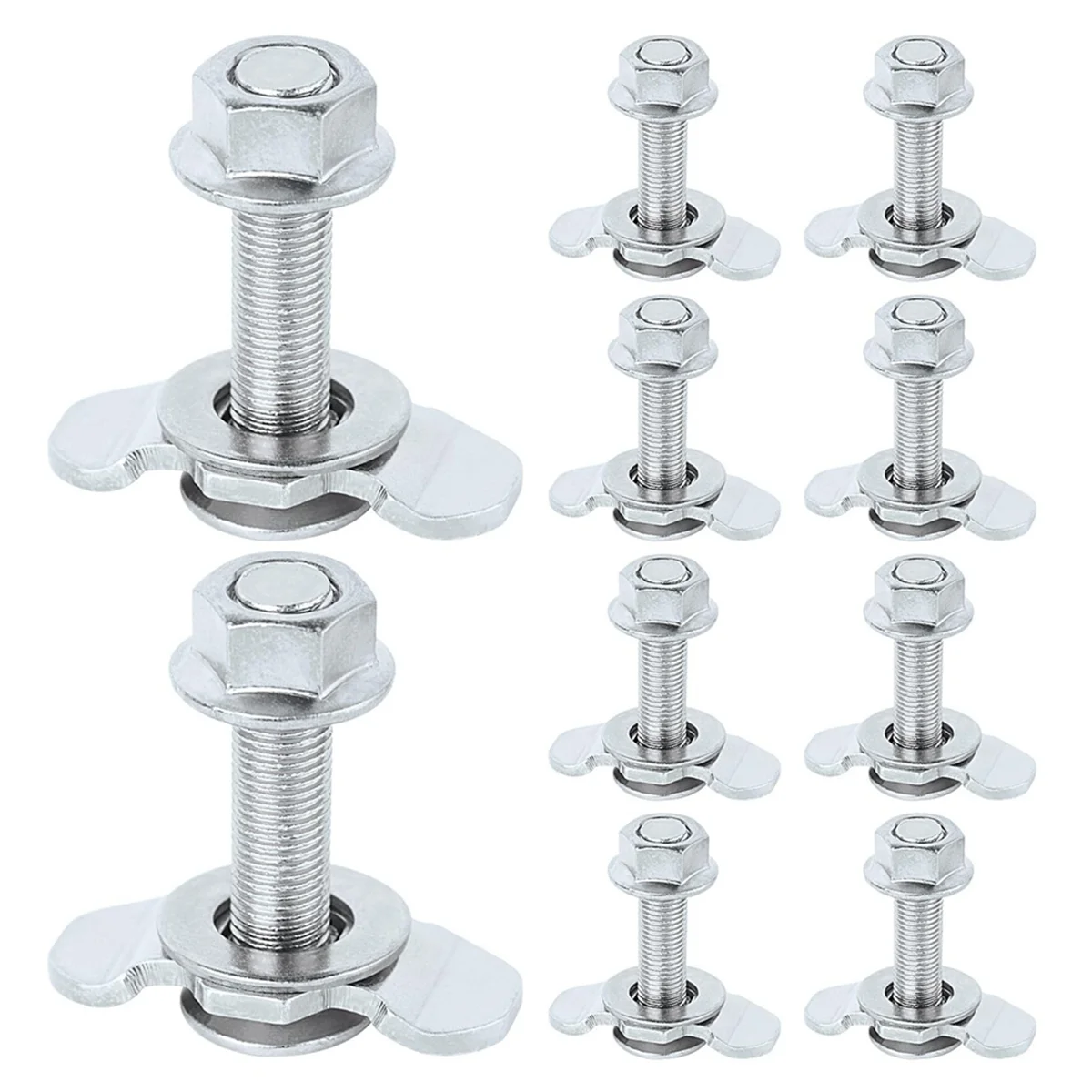 L Track rosca Stud Fittings, L-Track, Double Lug Fitting Tie Down, Usado com L Track Rails