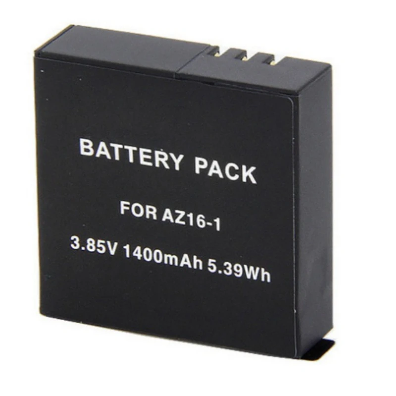 1400mAh 3.85V Suitable for AZ16 for Yi Technology 2nd Generation 4K Sports Camera Accessories Digital Battery