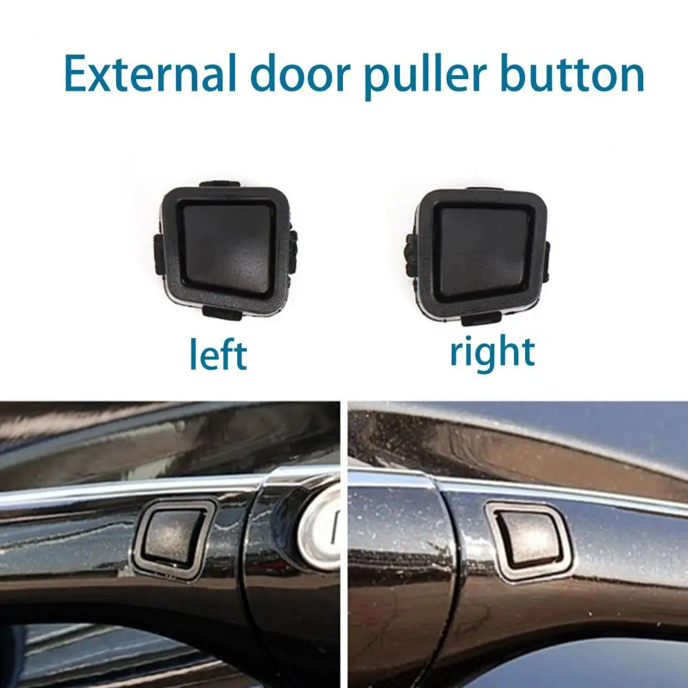 Door Handle Button Unbreakable Ergonomics W251 Keyless Entry Outside Door Handle Cover Flexibility Car Door Lock Button