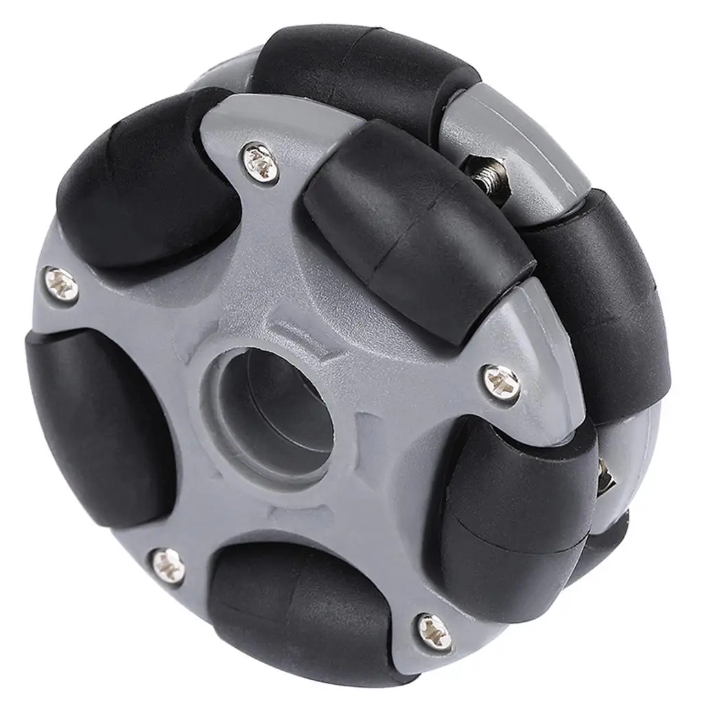 58mm Plastic Omni-directional Wheels Versatile Robot Platform Kit Toy Car Wheel for DIY Robotics and Arduino Application