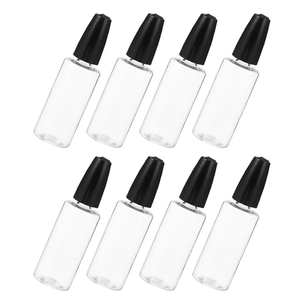 

8Pcs Needle Tip Applicator Bottle Precision Squeeze Bottle for Glue Oil DIY Crafts Acrylic Painting Leakproof Reusable Plastic